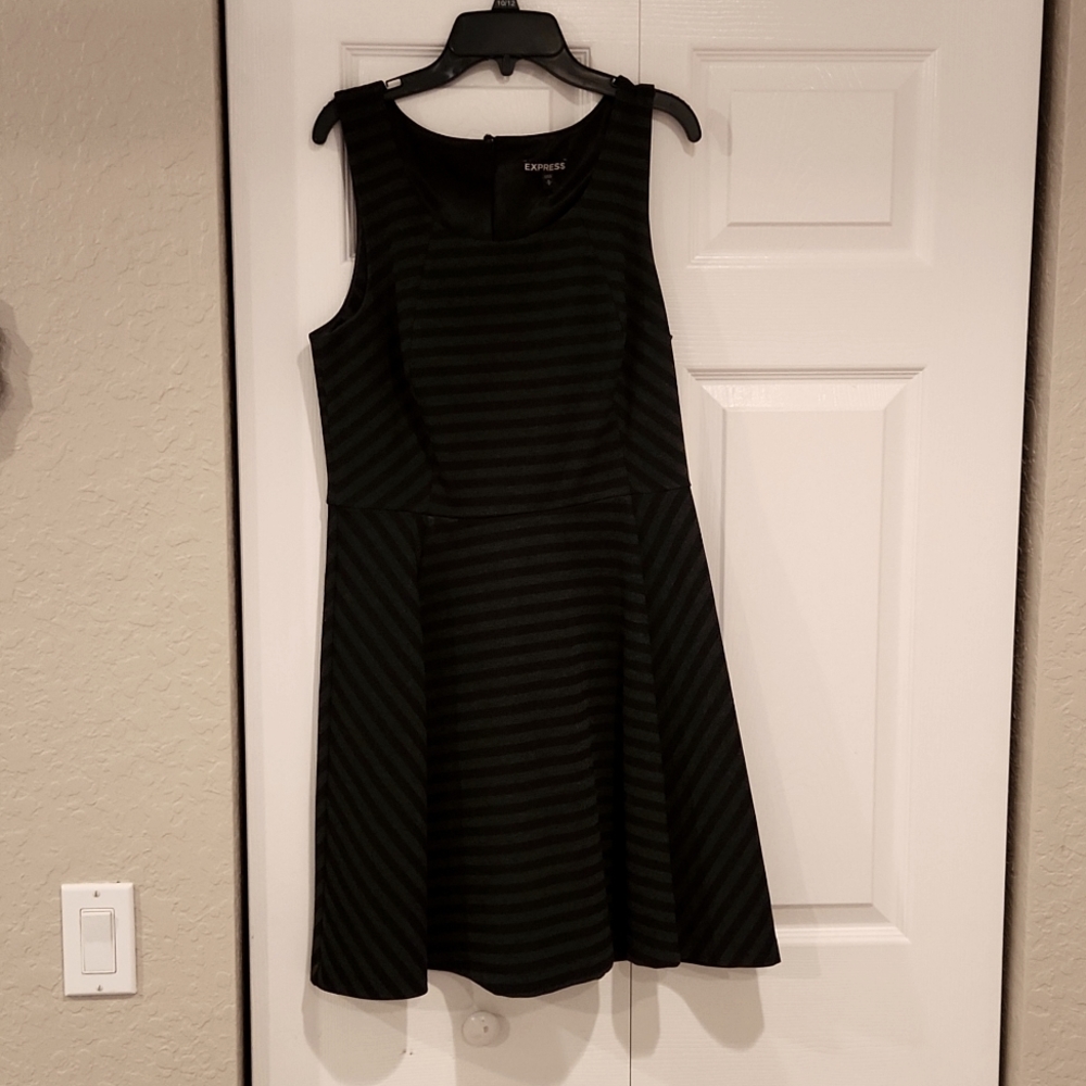 Express stripped dress